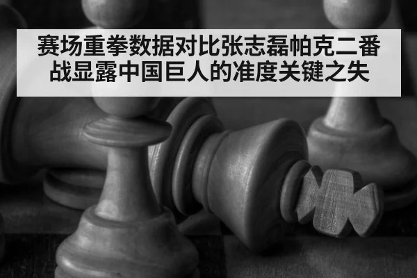 赛场重拳数据对比张志磊帕克二番战显露中国巨人的准度关键之失